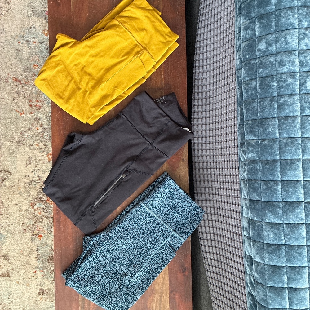 Athleta M legging bundle